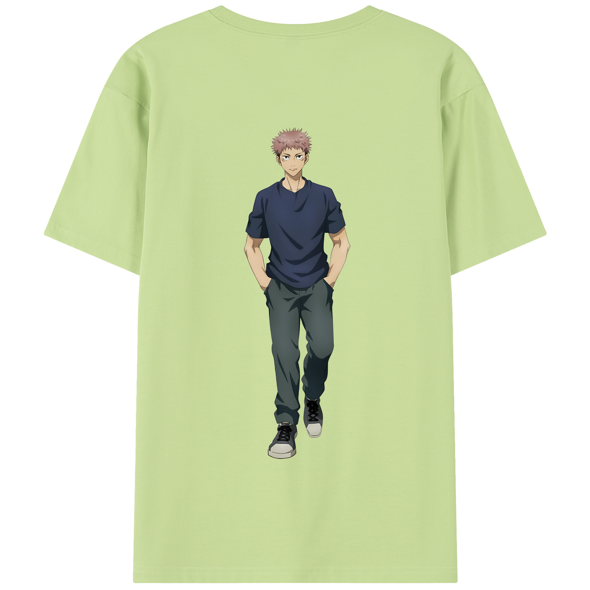 （画像用） 呪術廻戦 Jujutsu Kaisen 綿100％半袖Tシャツ（背面プリント）